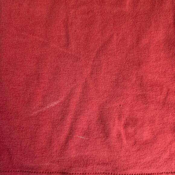 Twice Shy Floral Skull Salmon Colored Organic Fashion Tank Top size Large - Picture 4 of 12